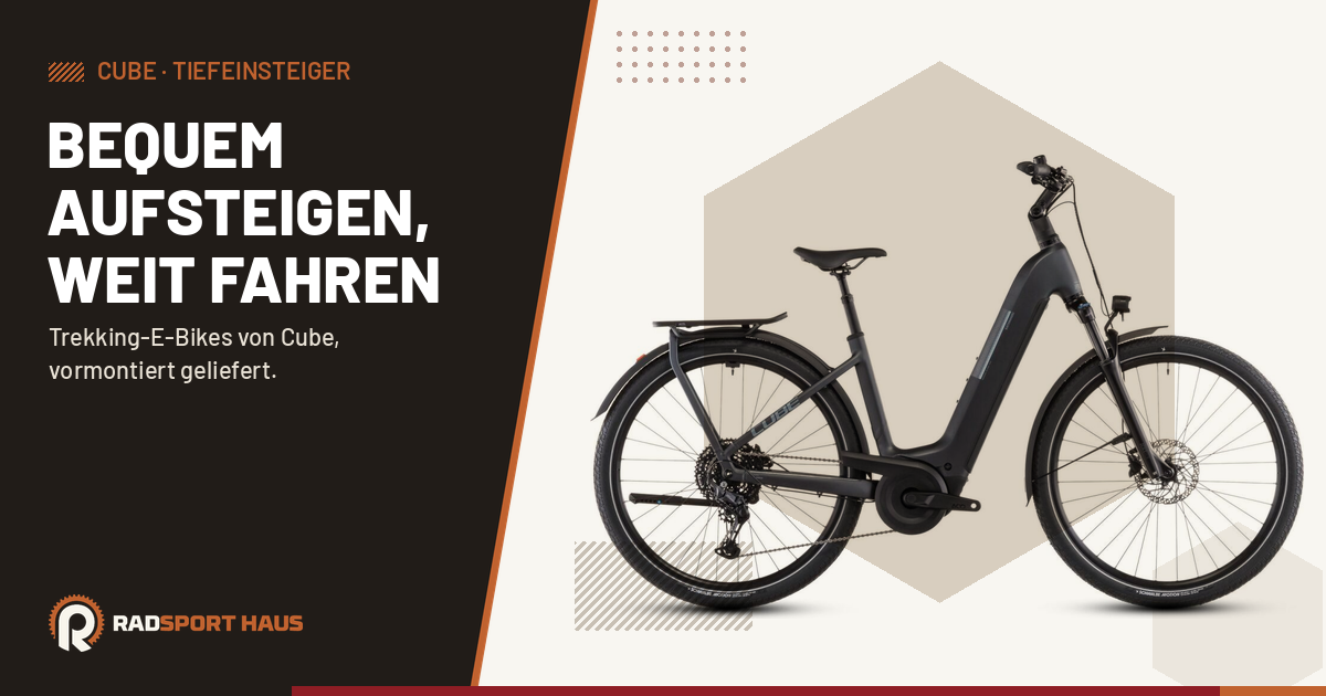 Cube Kathmandu Hybrid Tiefeinsteiger Trekking-E-Bike